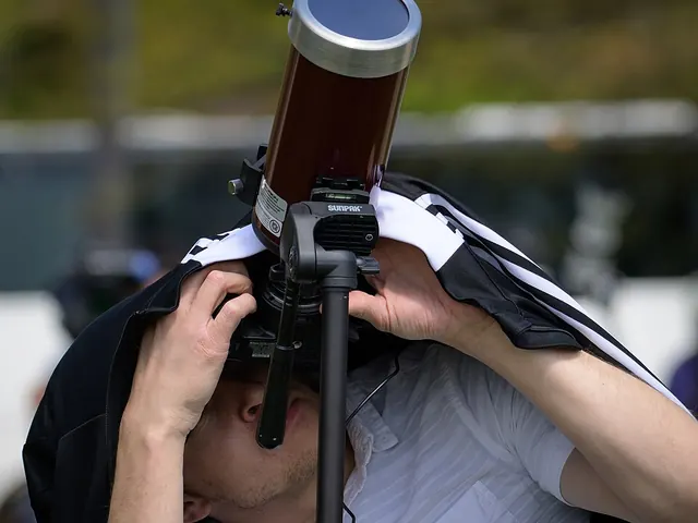 Solar filter for camera or binoculars