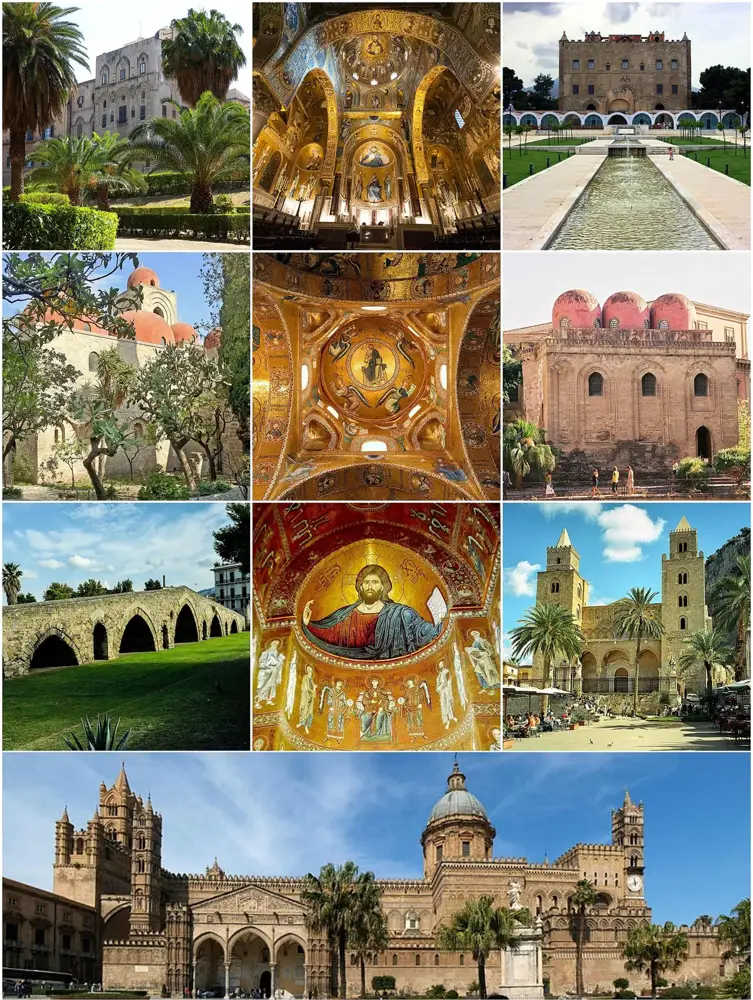 Arab-Norman Palermo and the Cathedral Churches of Cefalú and Monreale