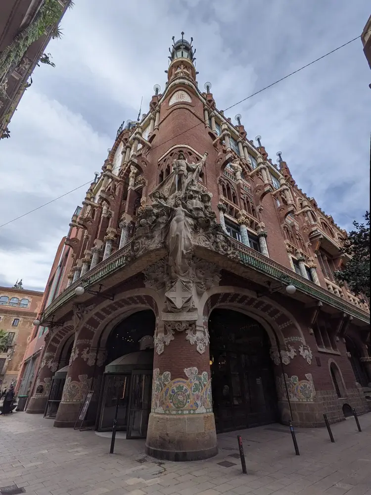 Palau de la Música Catalana and Hospital de Sant Pau, Barcelona