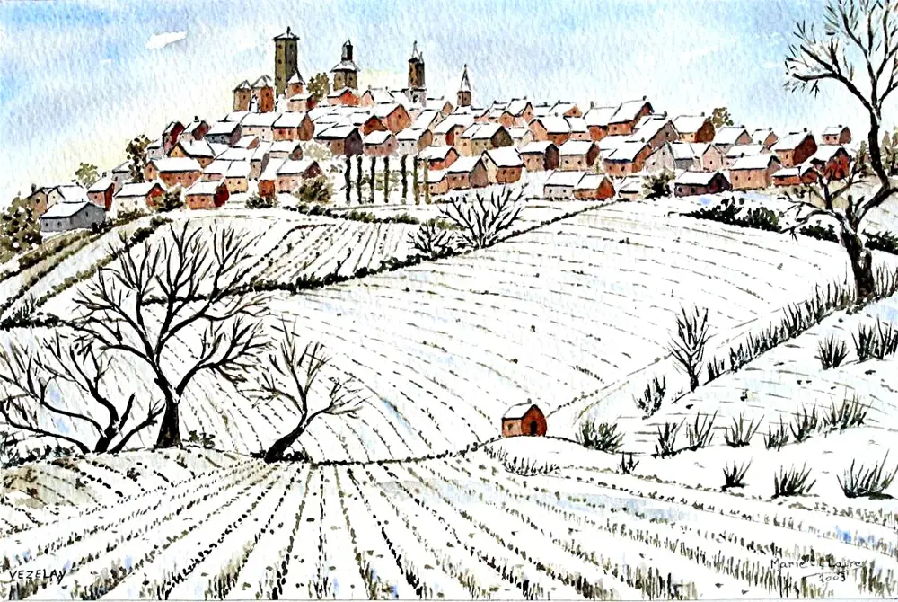Vézelay, Church and Hill